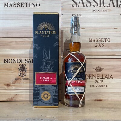 Rum Plantation Jamaica " Long Pond 25 TH anniversary rye whiskey cask " 1996