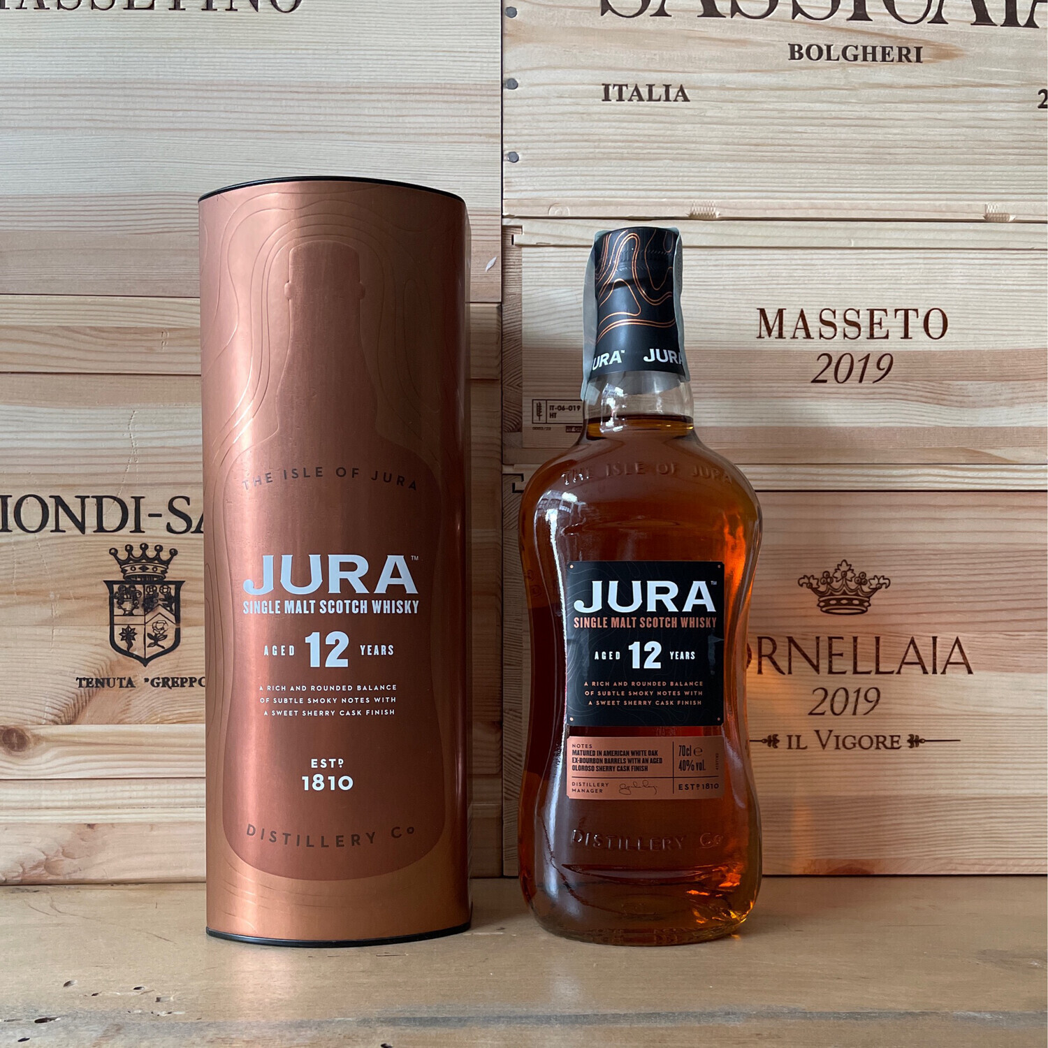 Single Malt Scotch Whisky Jura 12 anni