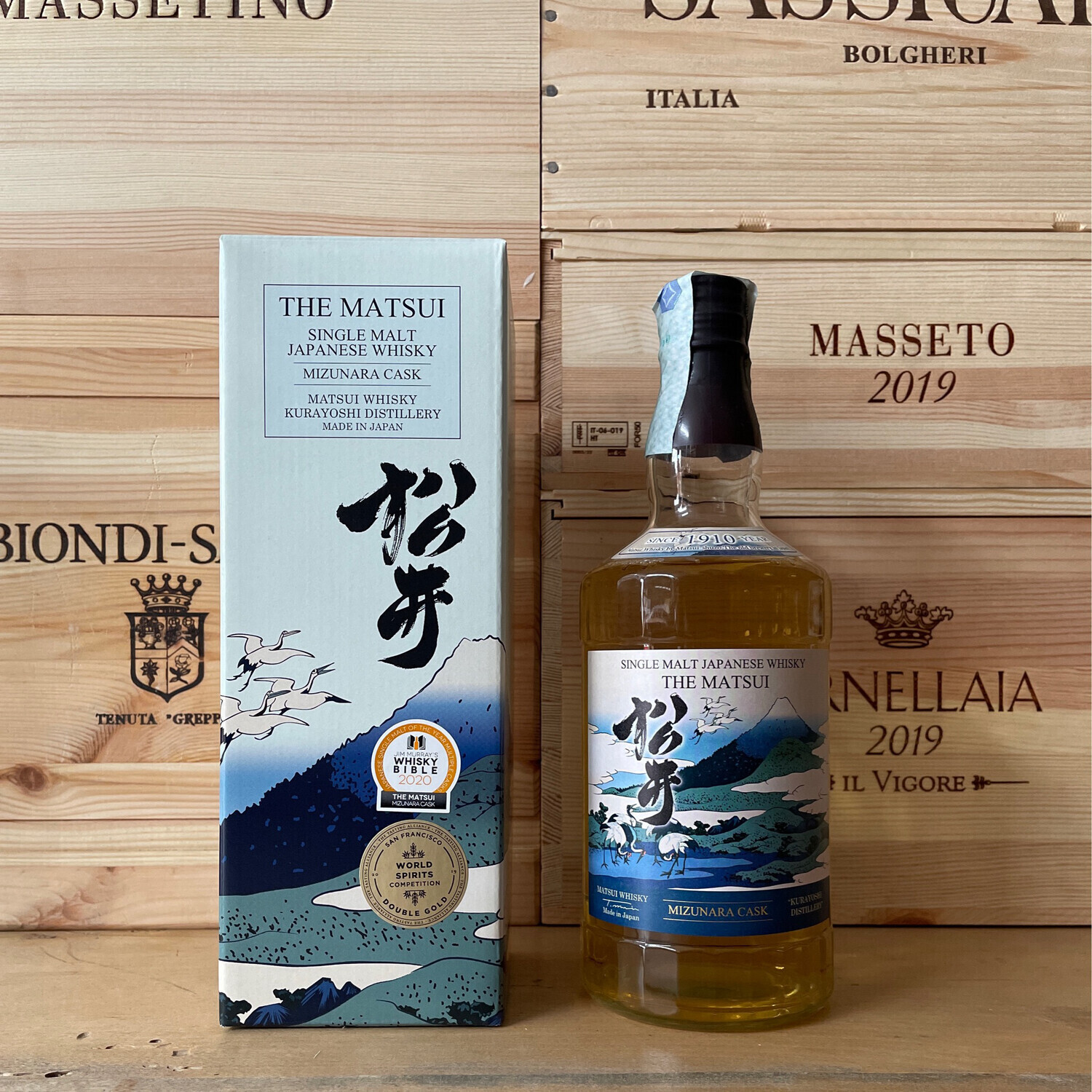 Single Malt Japanese Whisky Matsui " Mizunara cask "