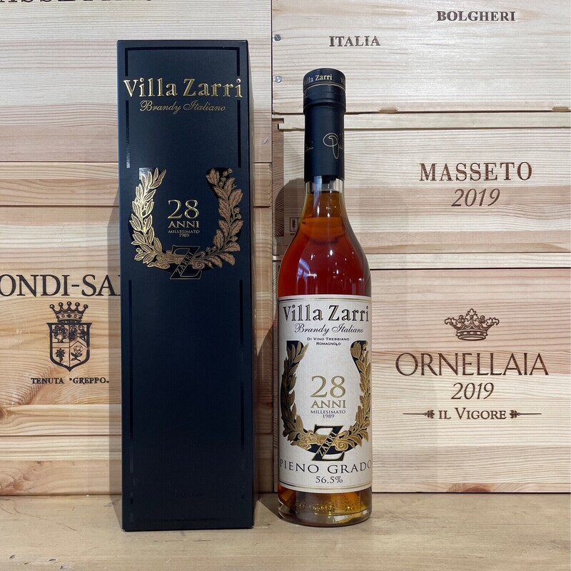 Brandy Villa Zarri " Pieno Grado " 28 anni millesimo 1989