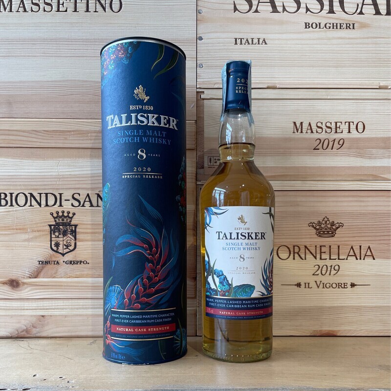 Single Malt Scotch Whisky Talisker 8 anni  "special releases "2020