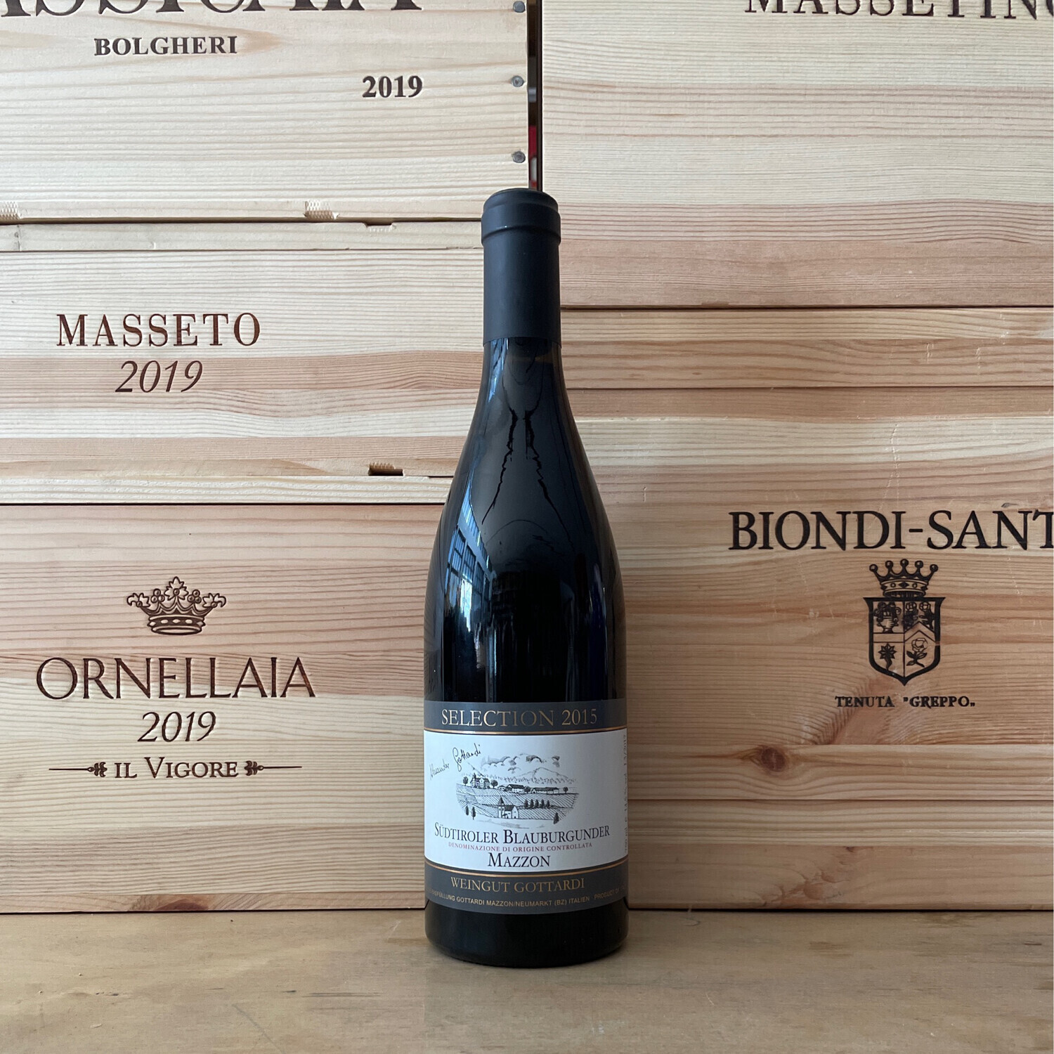 Pinot nero Riserva Gottardi " Selection "2015