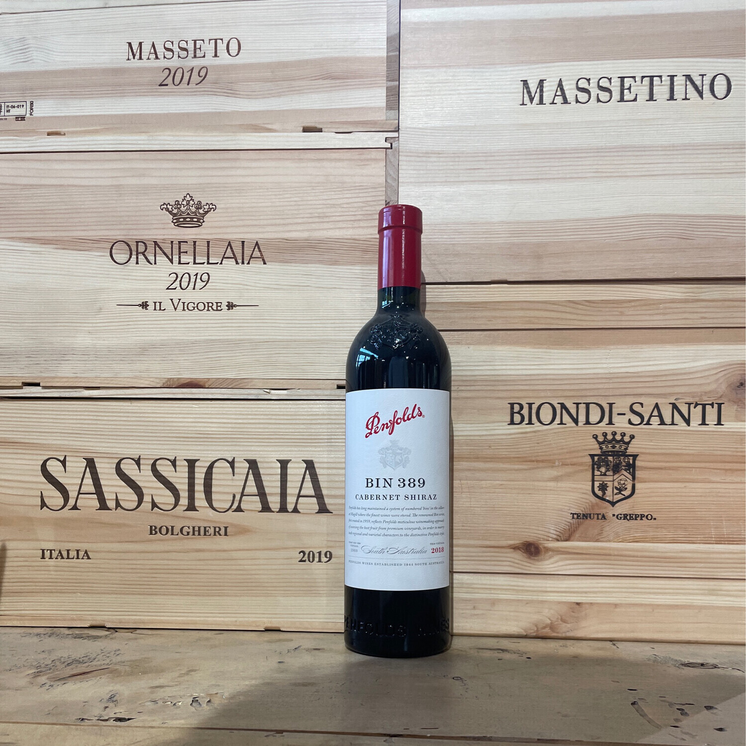 Vino Penfolds " Bin 389 " 2018