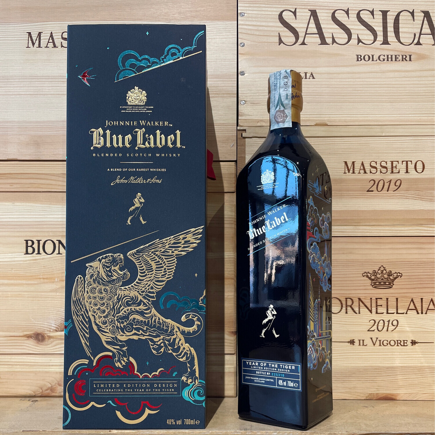 Whisky Johnnie Walker " Blue Label Year Of The Tiger " limited edition