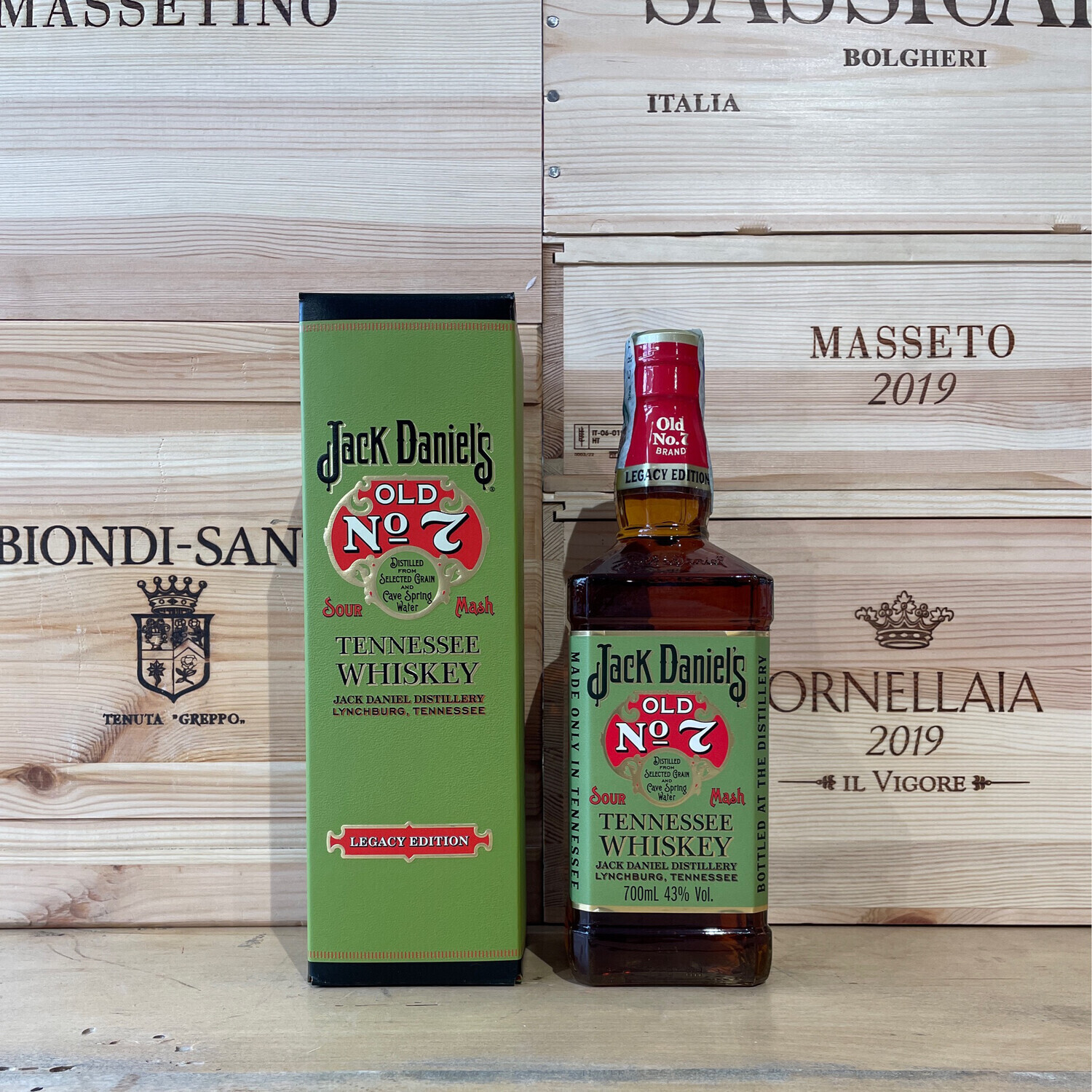 Tennessee Whisky Jack Daniel's " Sour Mash Legacy Edition  n° 1 "