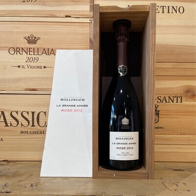 Champagne Bollinger " Grande Anneè " rosè 2012