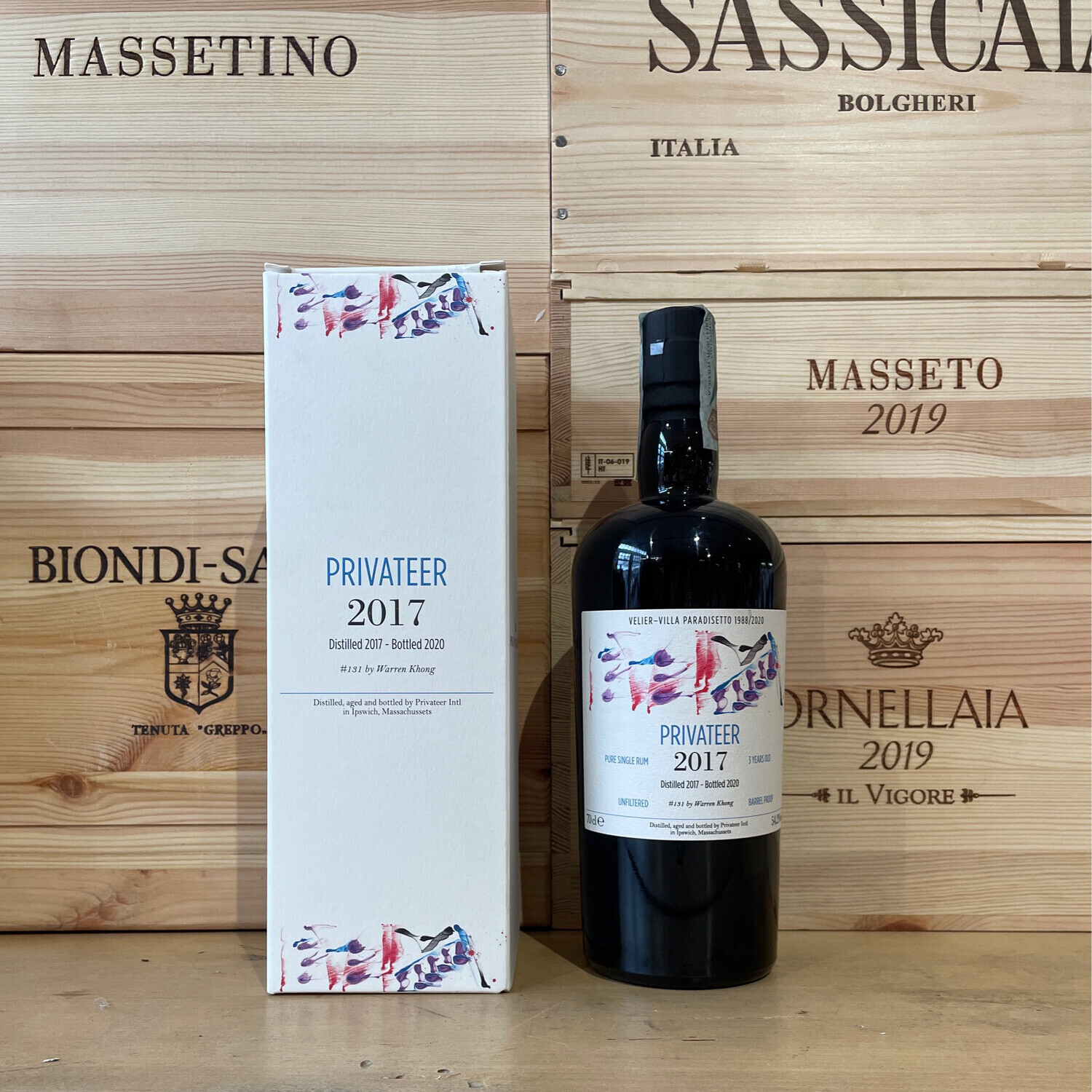 Rum " Villa Paradisetto Privateer " 2017 Velier