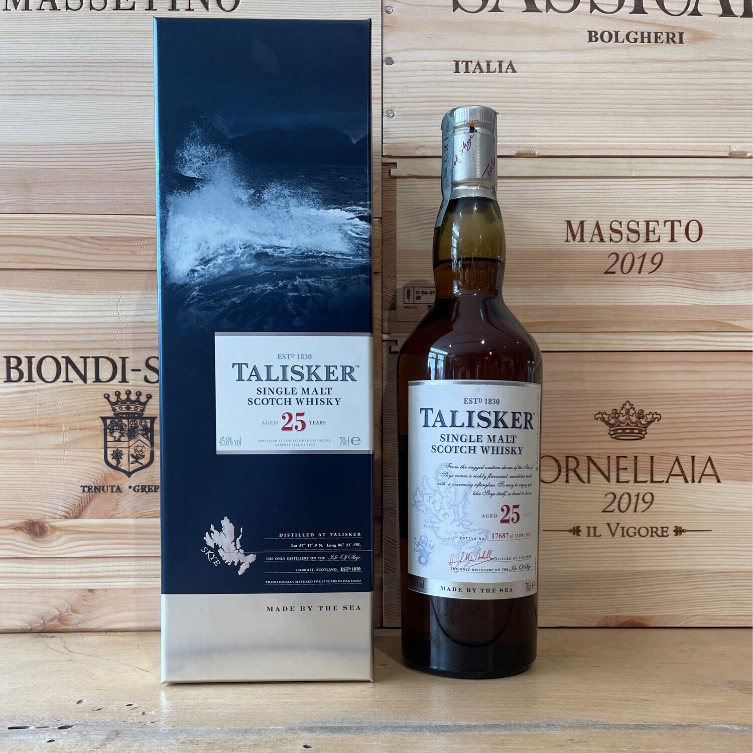 Single Malt Scotch Whisky Talisker 25 anni