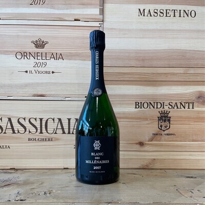 champagne charles heidsieck " blanc des millenaires " 2007