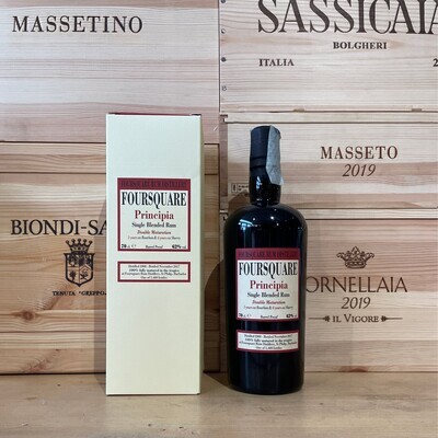 Rum Foursquare  Rum Foursquare " Principia " Velier