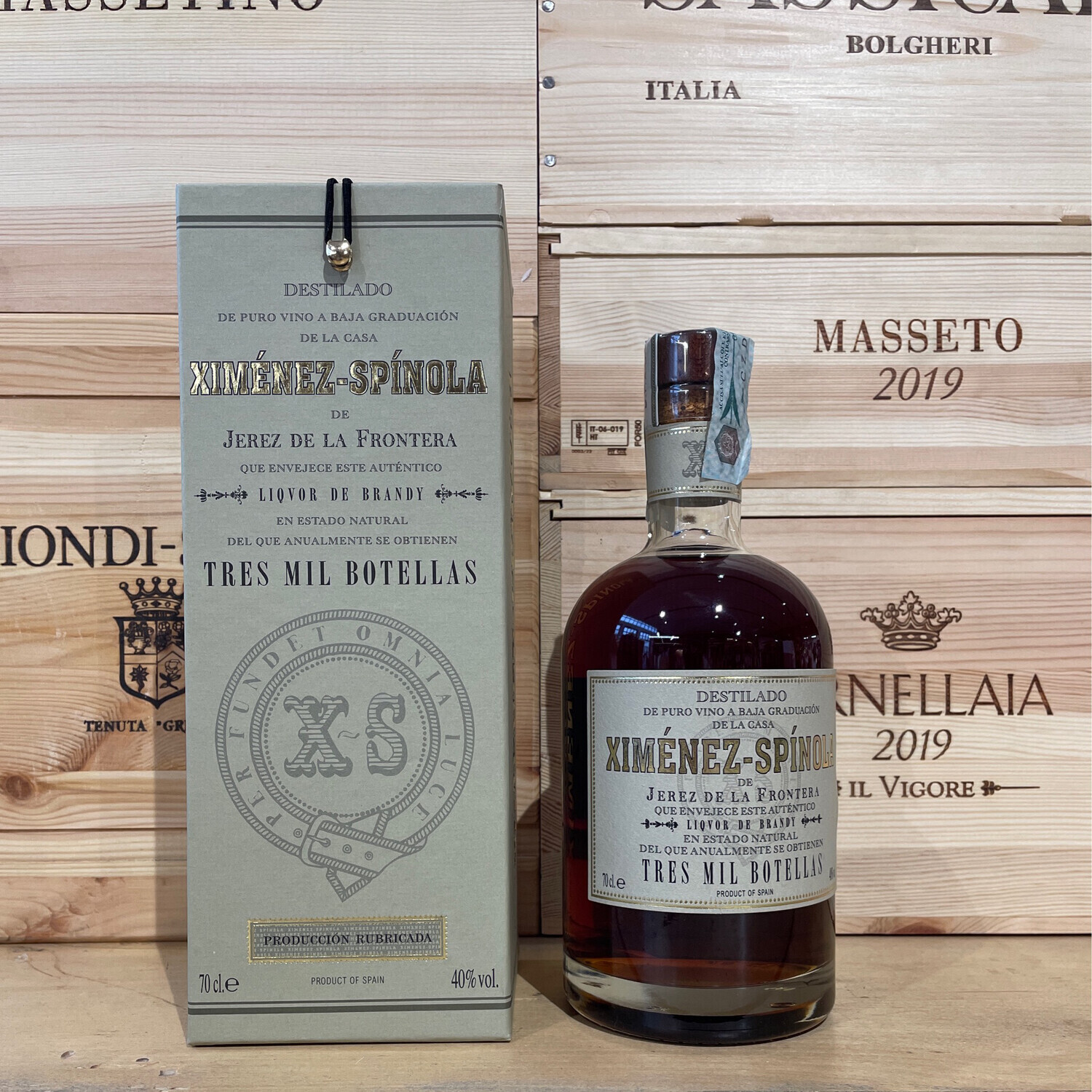 Brandy Ximenez - Spinola " tres mil botellas "