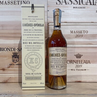 Brandy Ximenez - Spinola diez mil botellas Brandy Ximenez - Spinola diez mil botellas