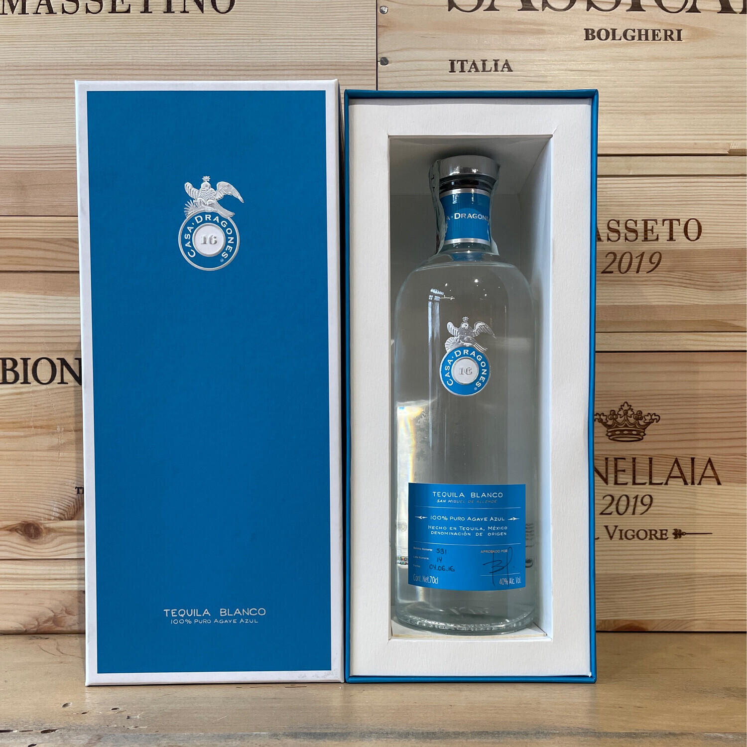 Tequila Casa Dragones bianca