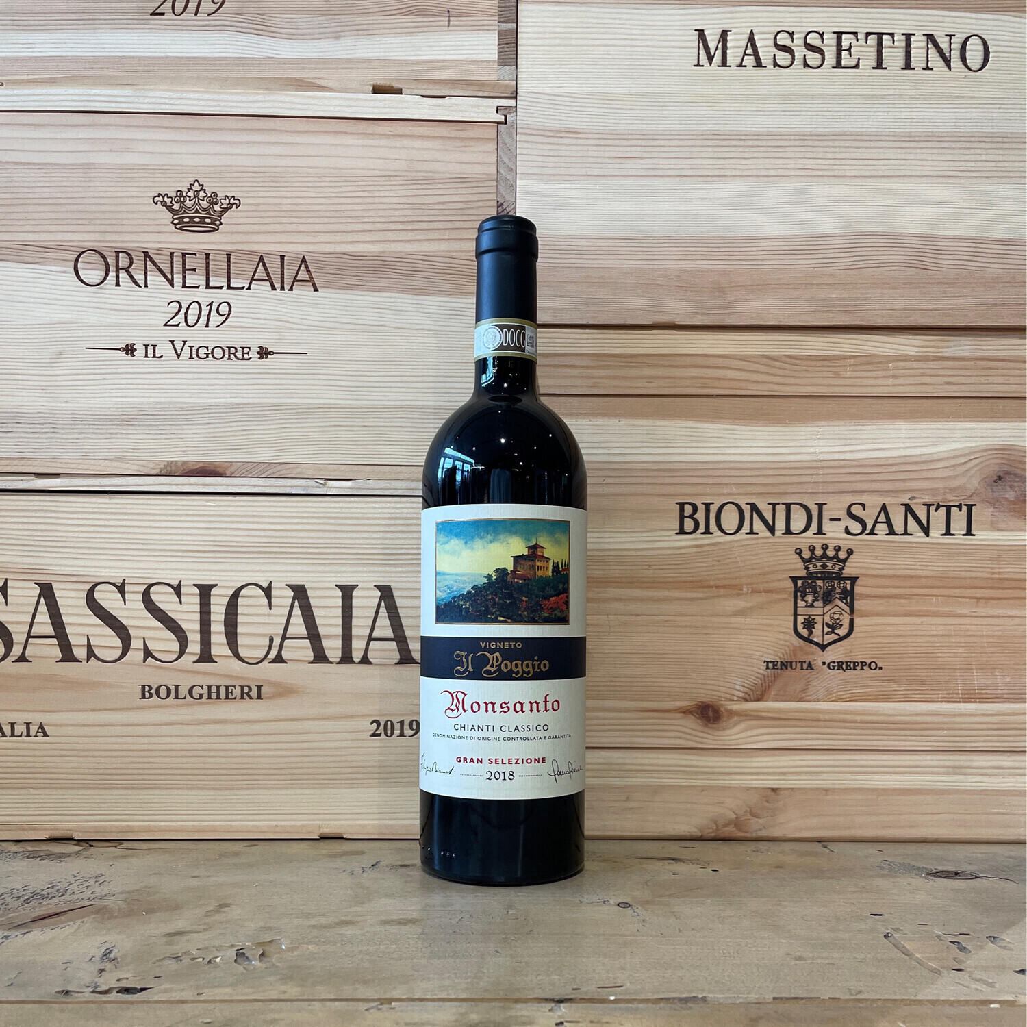 Chianti Gran Selezione  "  Il Poggio " Monsanto 2018