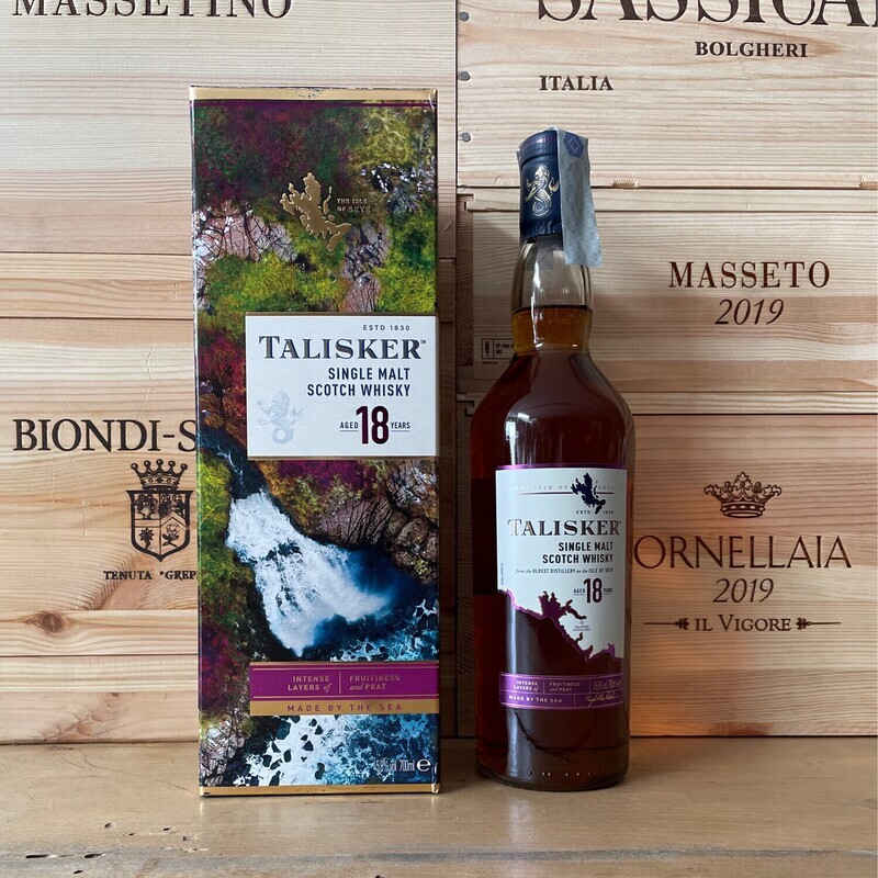Single Malt Scotch Whisky Talisker 18 anni