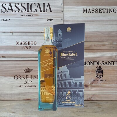 Whisky J.Walker " Blue label Rome limited edition "