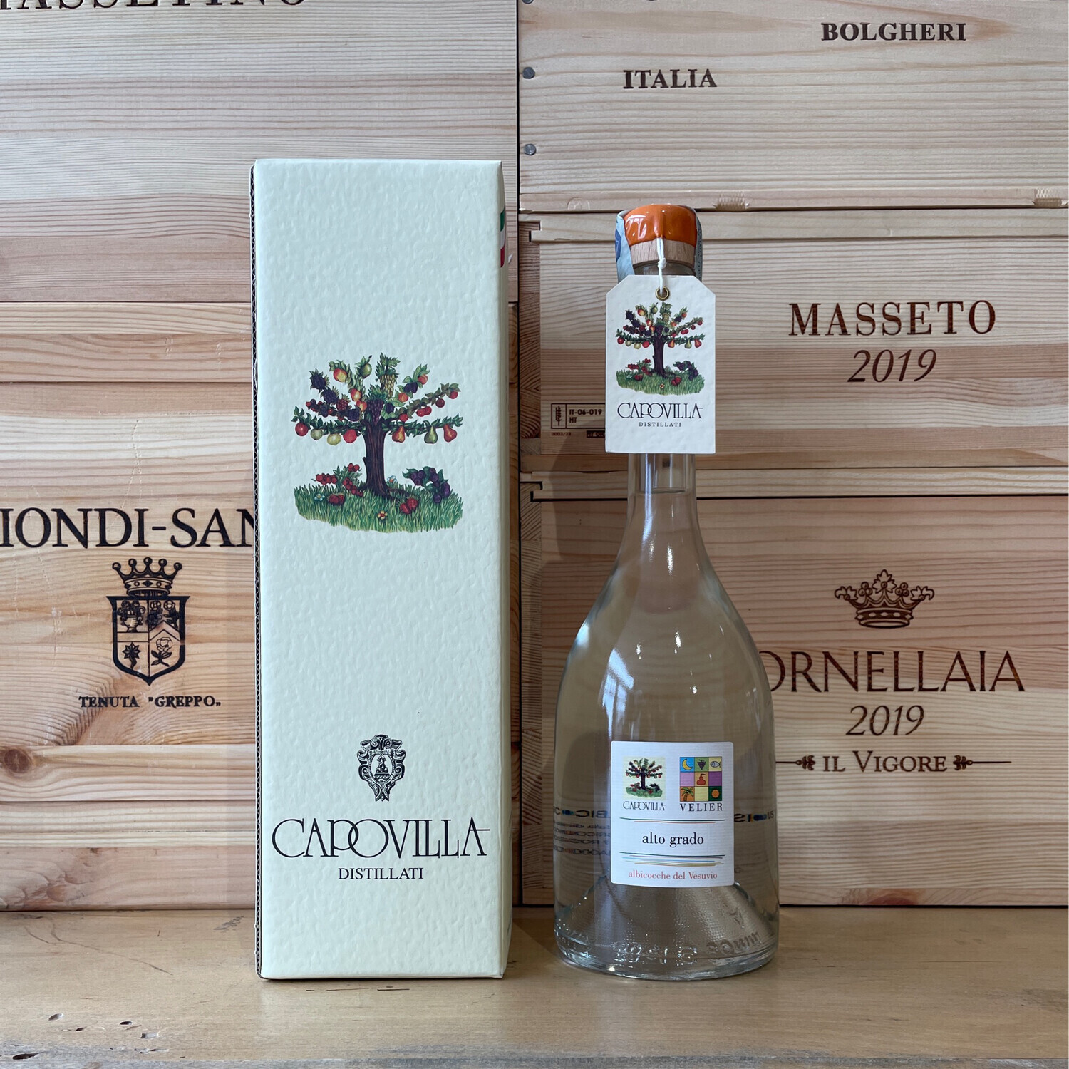 Capovilla Distillato di albicocche del vesuvio Velier