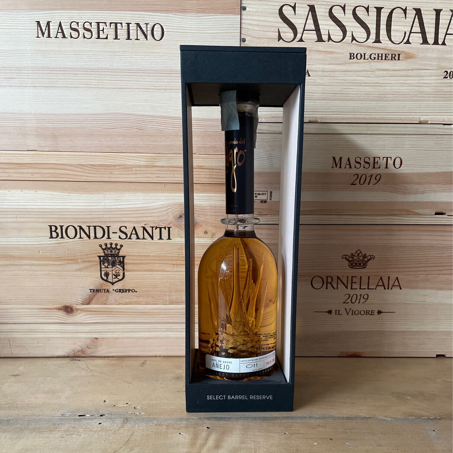 Tequila Anejo " Barrel Reserve Select "Milagro