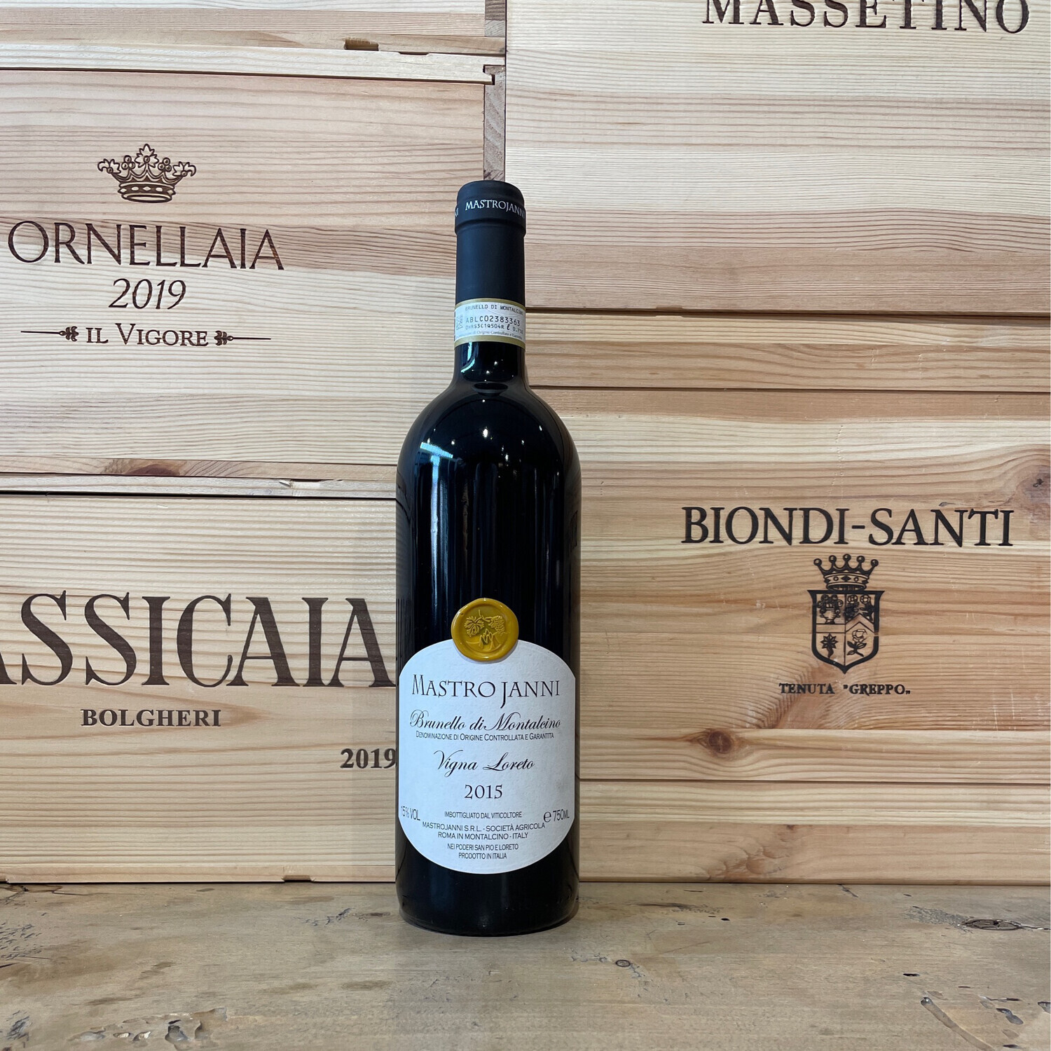 Brunello di Montalcino " Vigna Loreto "  Mastrojanni 2015