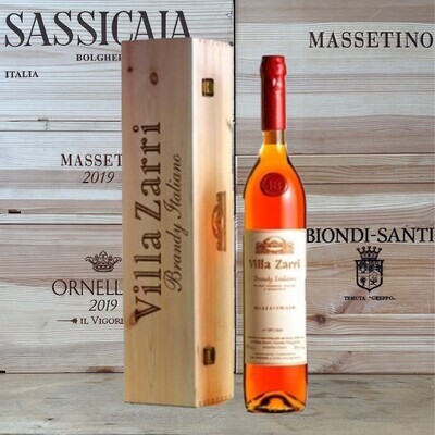Villa Zarri Brandy 1988 Magnum  in cassetta di legno