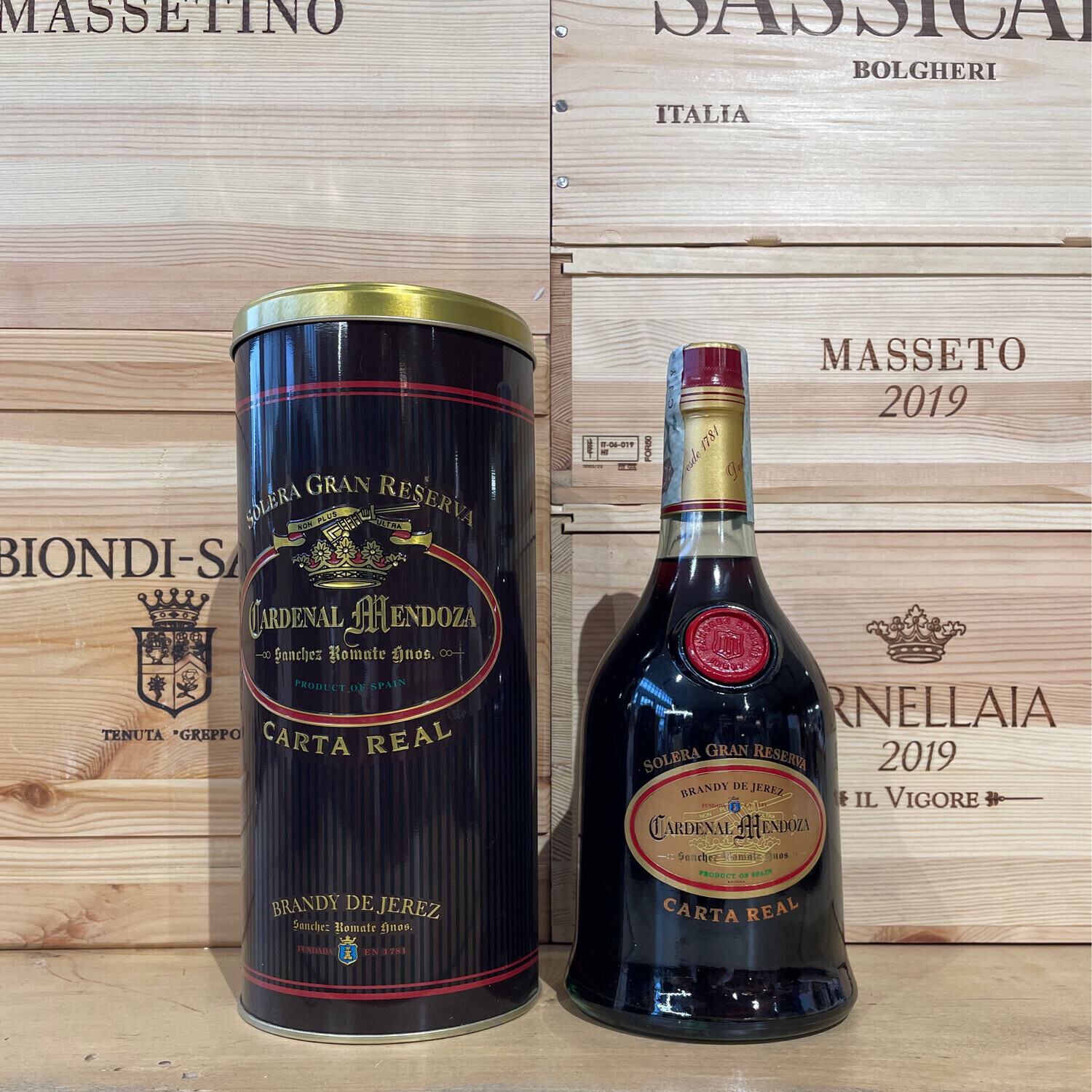 Brandy Cardenal Mendoza " Carta Real "