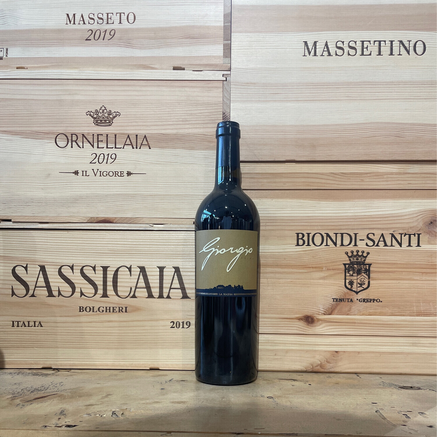 Vino "Giorgio 1° 2014" La massa