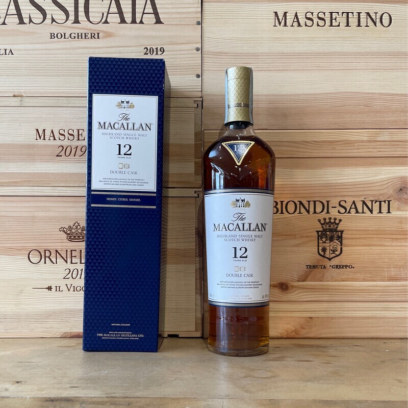 Single Malt Scotch Whisky Macallan 12 anni " double cask "