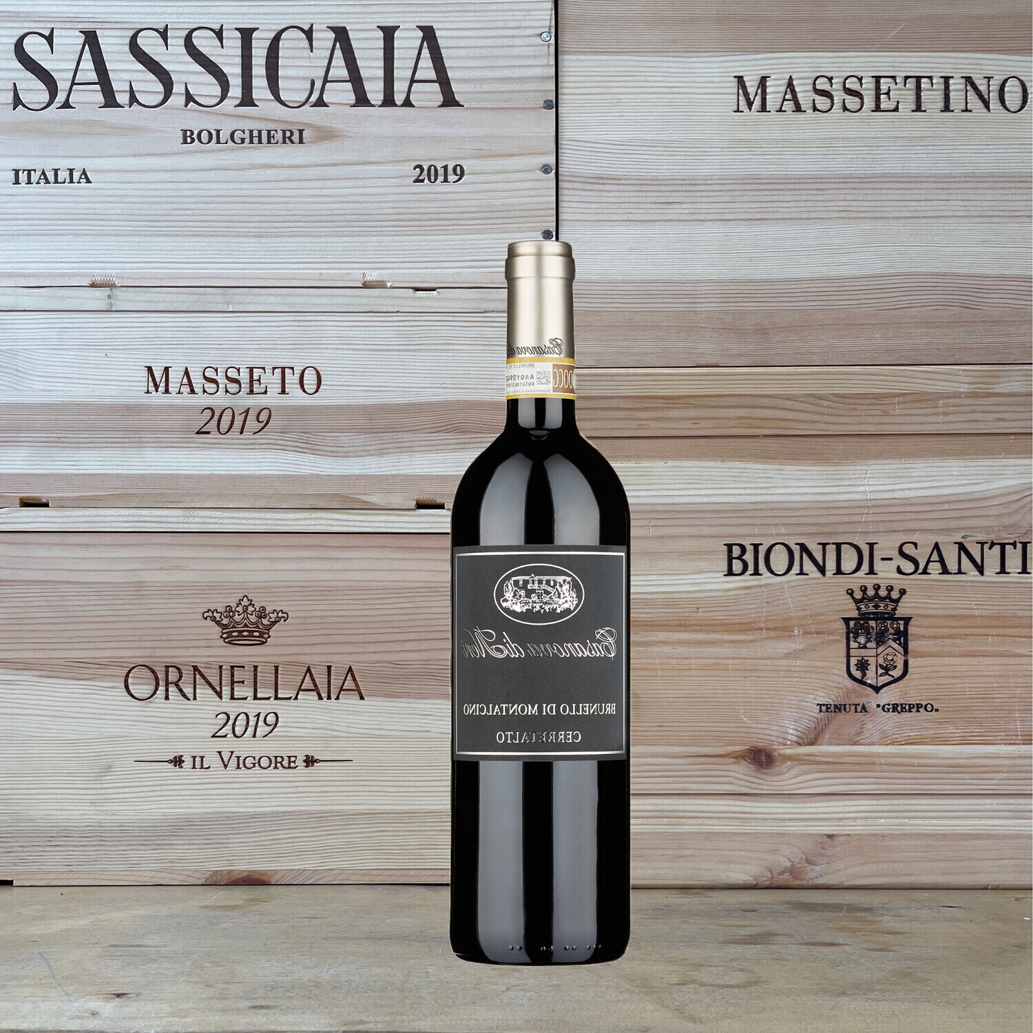 Brunello di Montalcino " Cerretalto " Casanova di Neri  1999