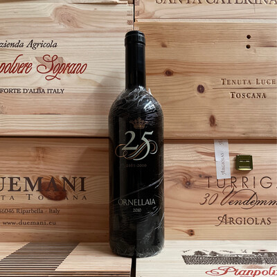 Ornellaia  " Venticinquesimo anniversario  " 2010