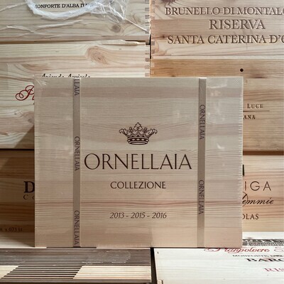 Bolgheri Superiore Ornellaia Collezione annate 2013/2015/2016