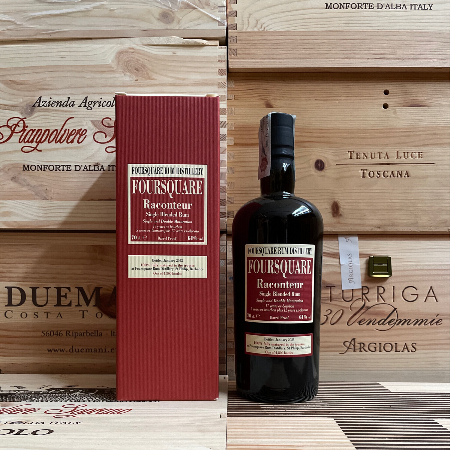 Rum Foursquare distillery " Raconteur " 17 anni Velier