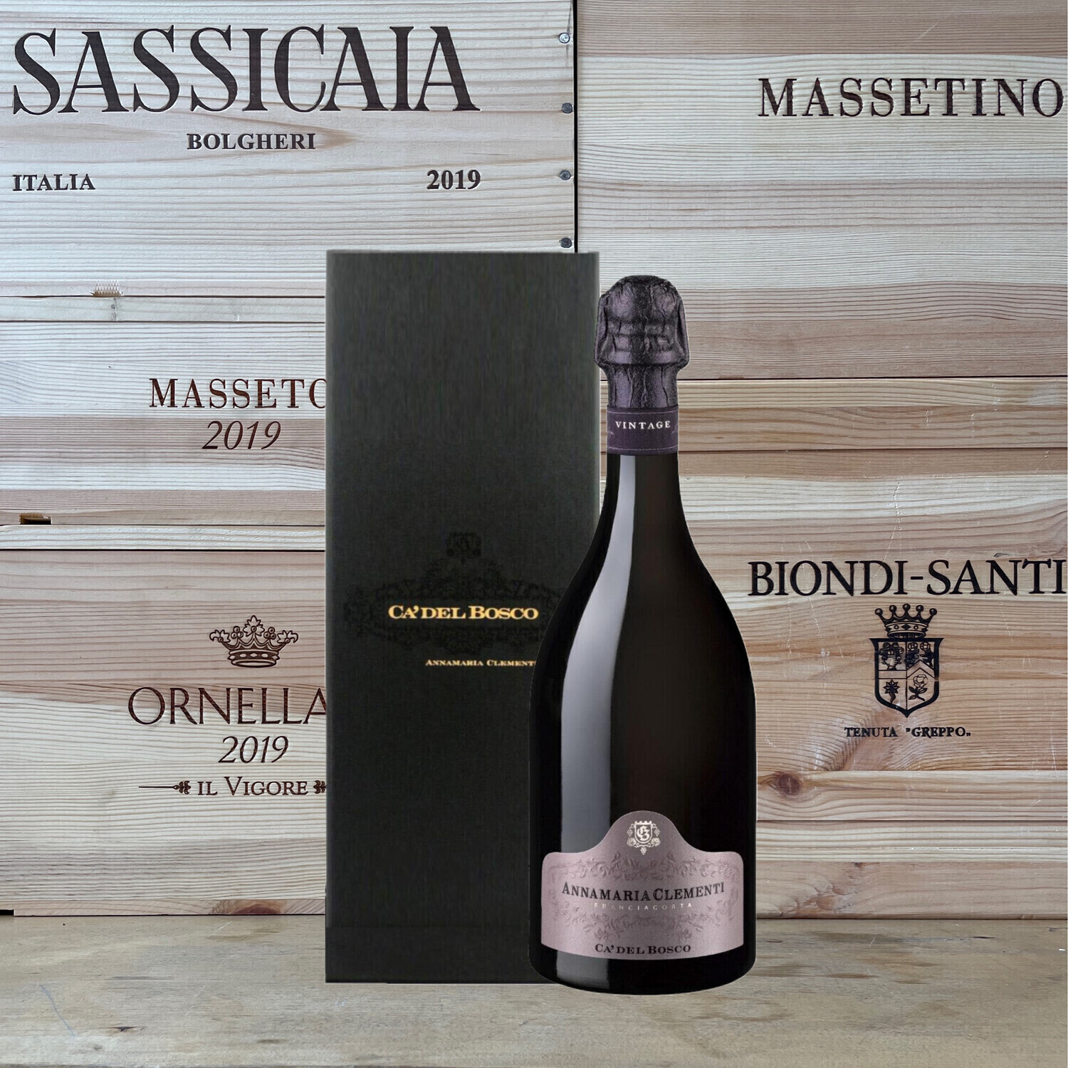 Spumante Cà del bosco " Annamaria Clementi rosè "  2012 Magnum 1.5 lt