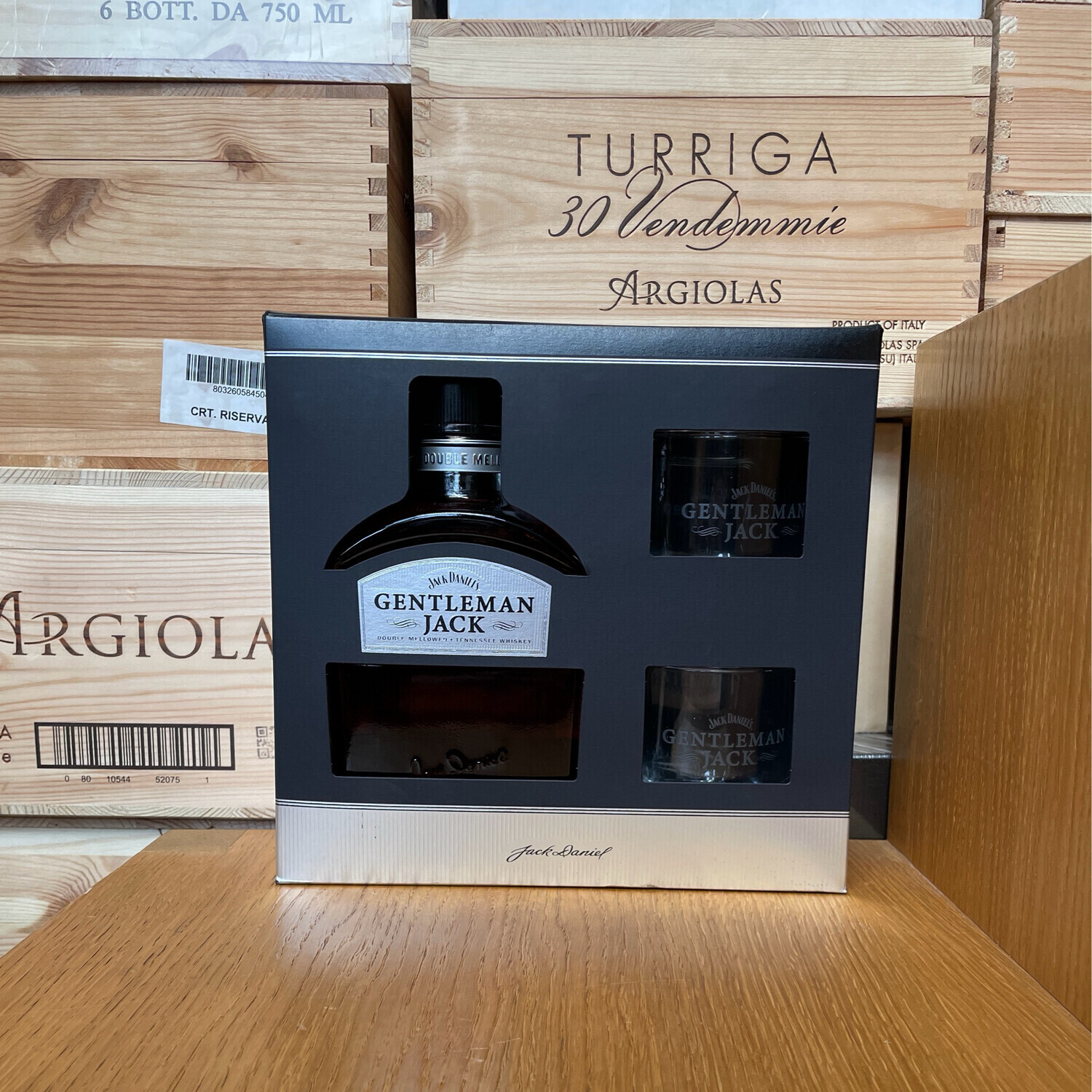 Tennessee Whiskey Jack Daniel's " Gentleman " pack 2 glasses