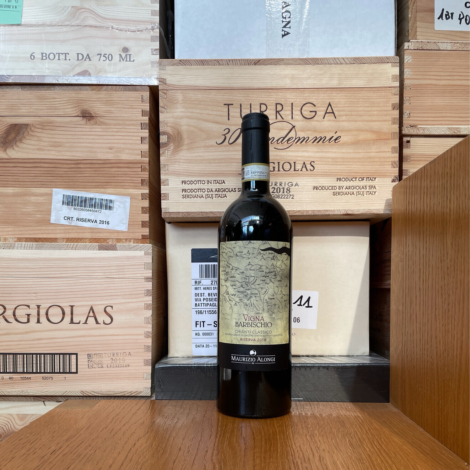 Maurizio Alongi " Vigna Barbischio " Chianti Classico Riserva 2018
