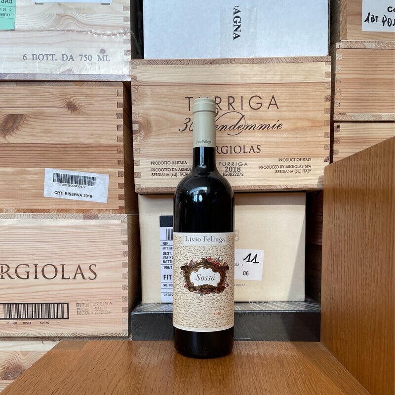 Livio Felluga " Sossò " 2016 Friuli Colli Orientali DOC