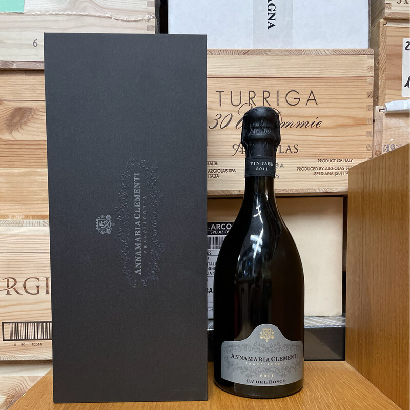 Franciacorta " Annamaria Clementi " 2011 Cà del bosco astucciato