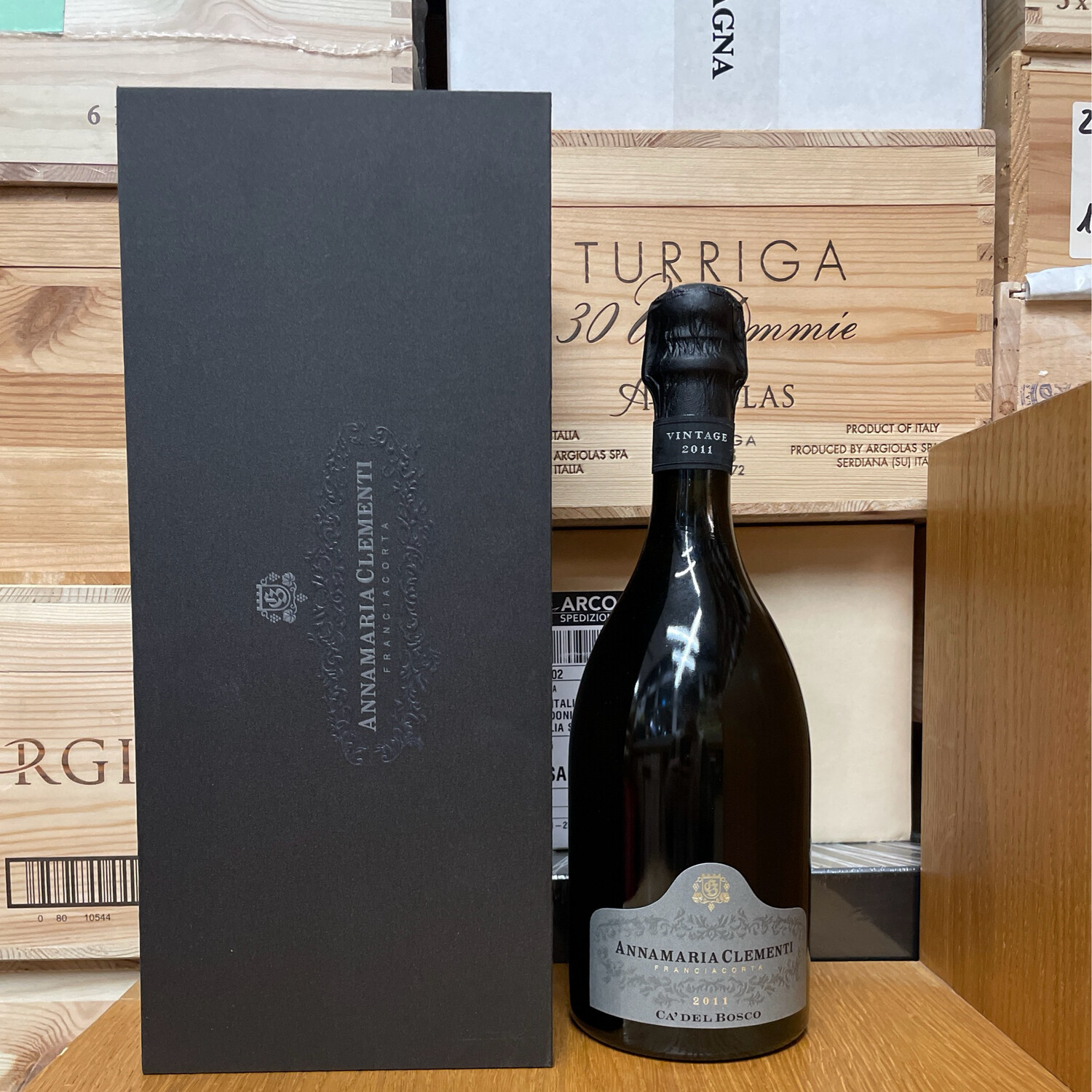 Franciacorta " Annamaria Clementi " 2011 Cà del bosco astucciato