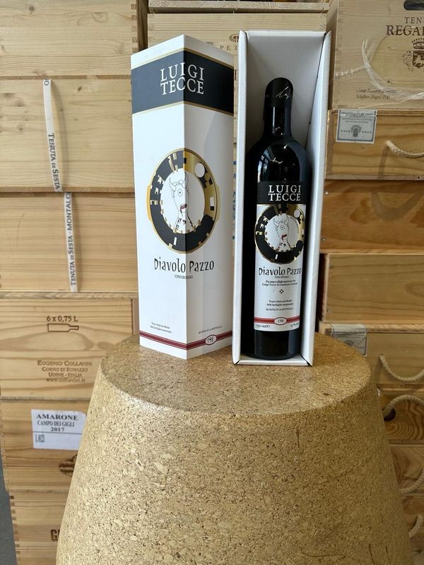 Vino " Diavolo Pazzo " Luigi Tecce