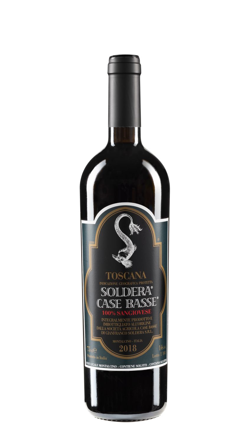 TOSCANA IGP 2018 SOLDERA® CASE BASSE® 100% SANGIOVESE