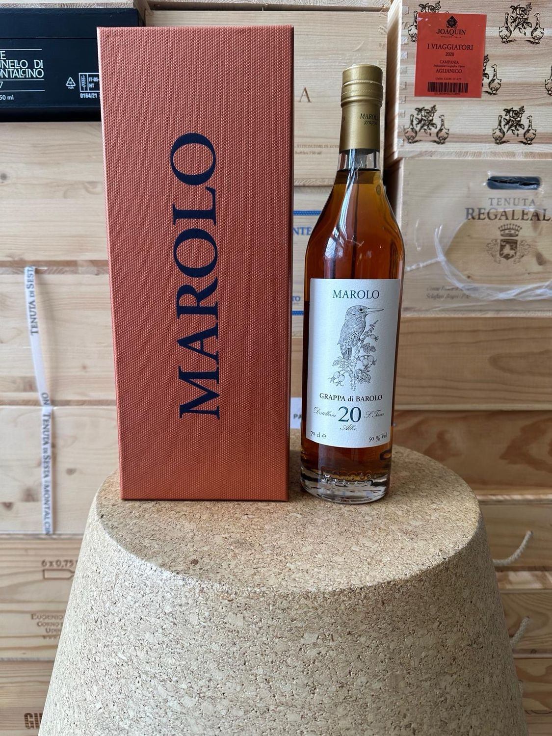 Grappa di Barolo " Marolo "20 anni