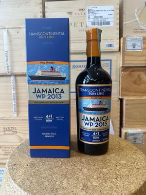 Rum Transcontinental " Jamaica WP 2013 " Rum line navy strength