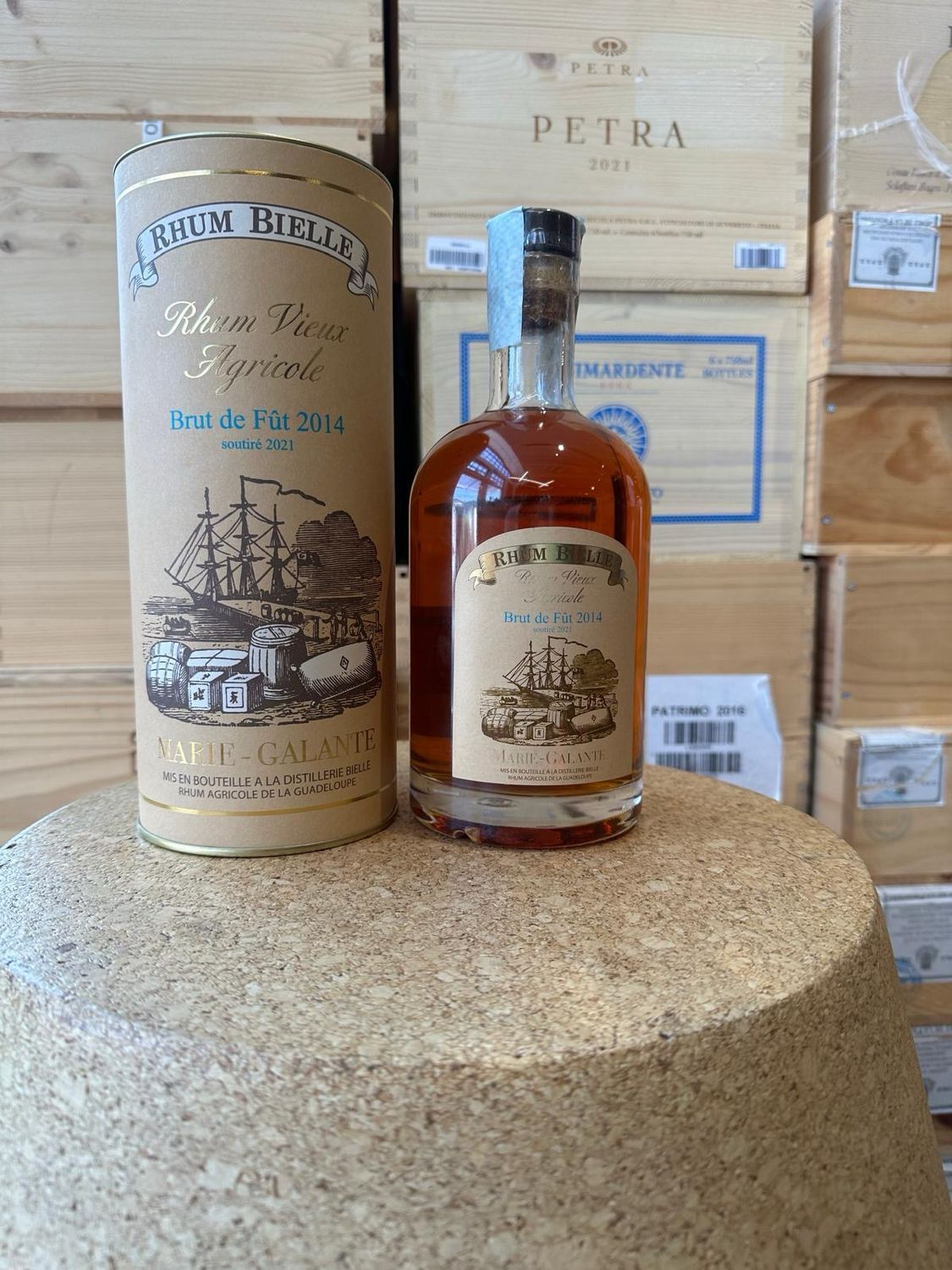 Rhum Bielle " Brut de Fut " 2014