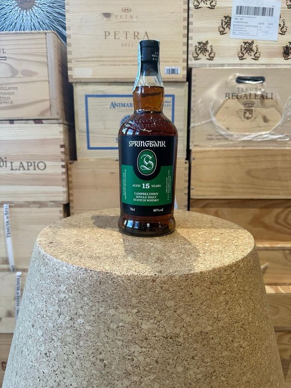Single Malt Scotch Whisky Springbank 15 Year old