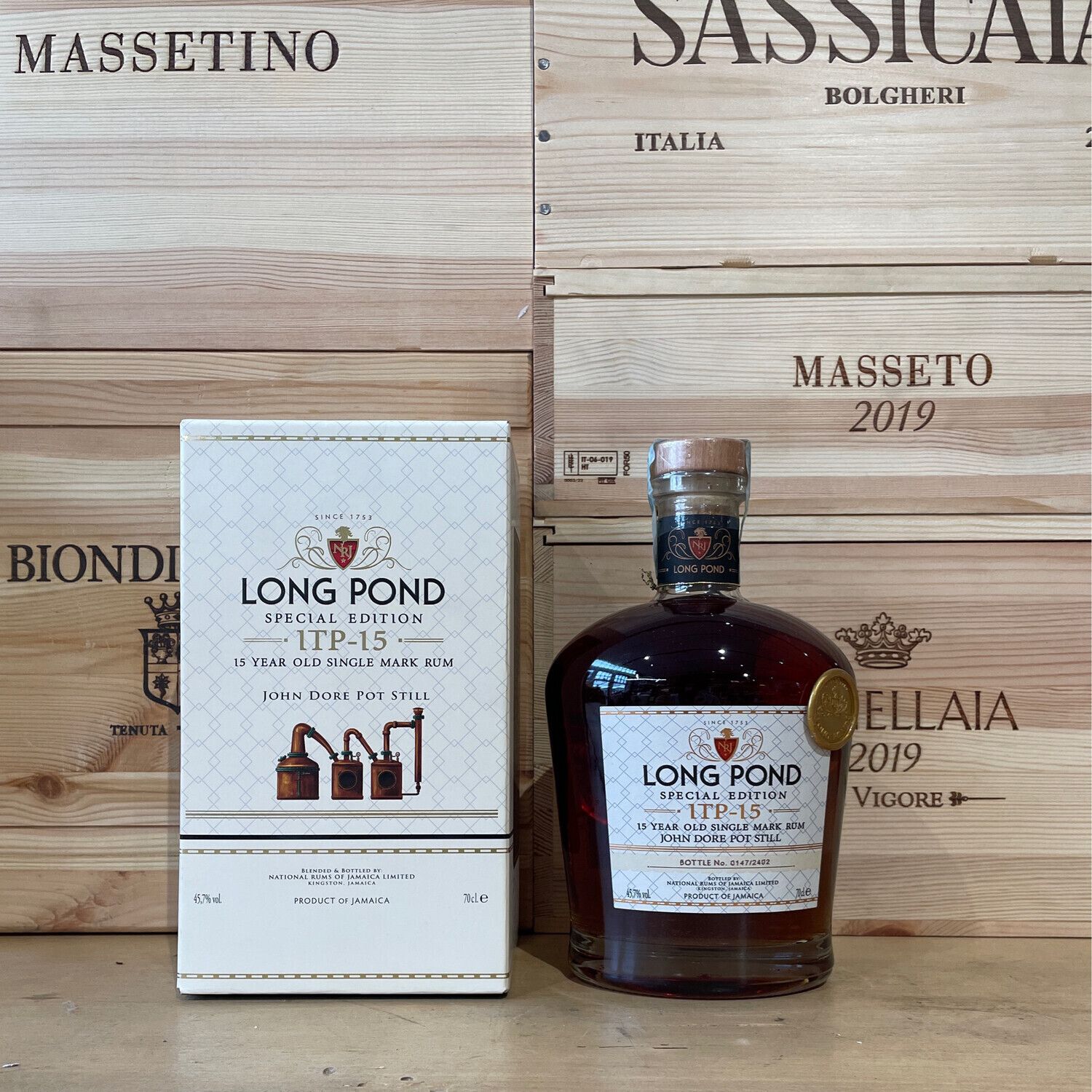 Rum Long Pond ITP - 15 years Special Edition john dore pot still