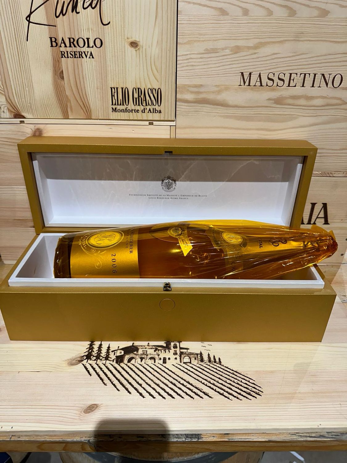 Champagne Roederer " Cristal " 2008 Magnum 1,5lt