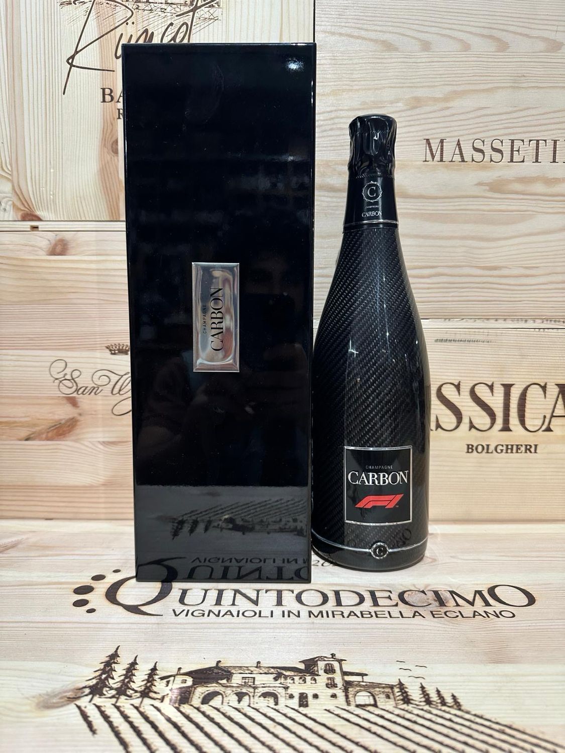 champagne carbon "  formula one " edition
