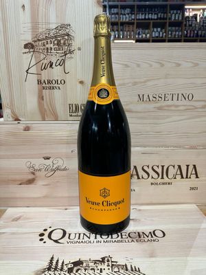 Champagne Veuve Clicquot " Luminous " magnum 3 lt in cassetta di legno