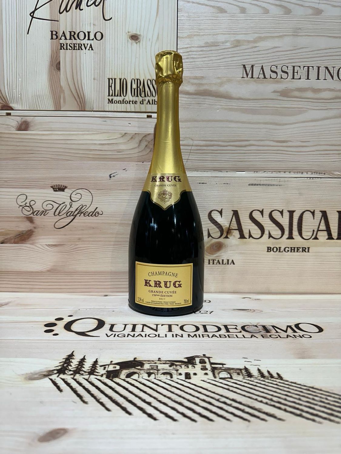 Champagne krug " 170 esimo cuveè " non astucciato
