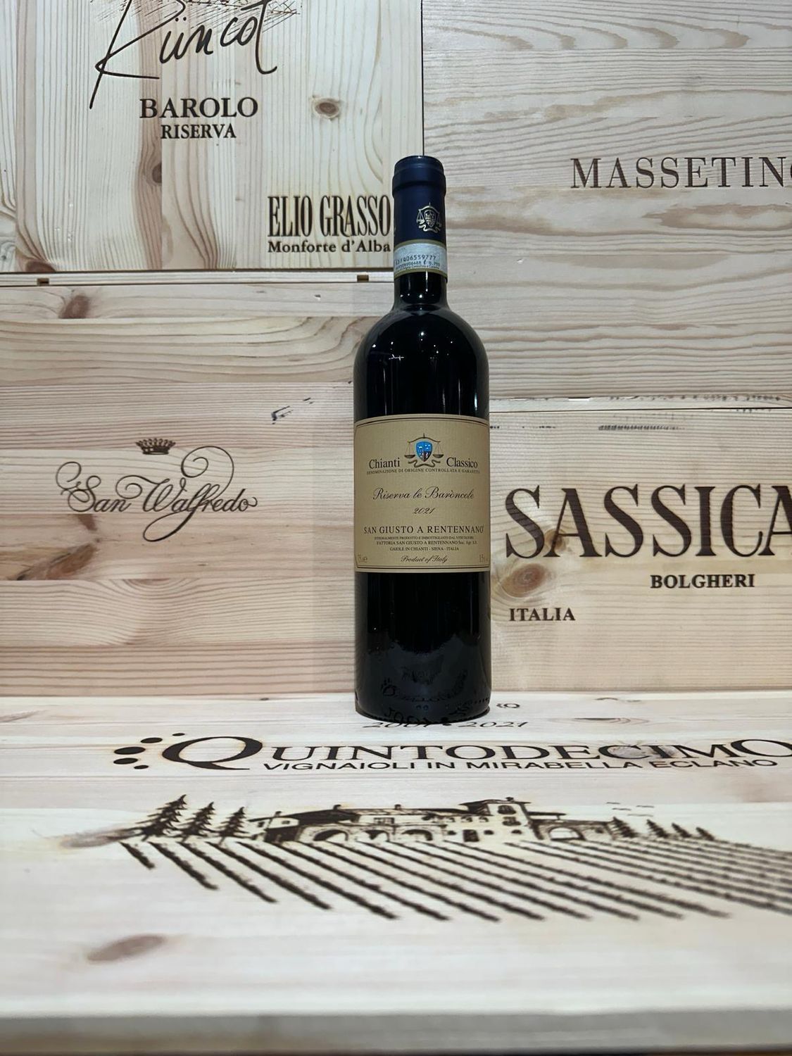 Chianti Riserva DOCG " Le Baroncole "  San giusto a Rentennano   2021