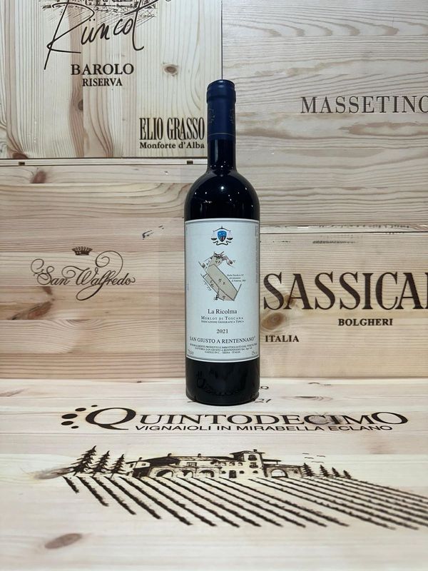 Toscana IGT " La Ricolma " San giusto a Rentennano   2021